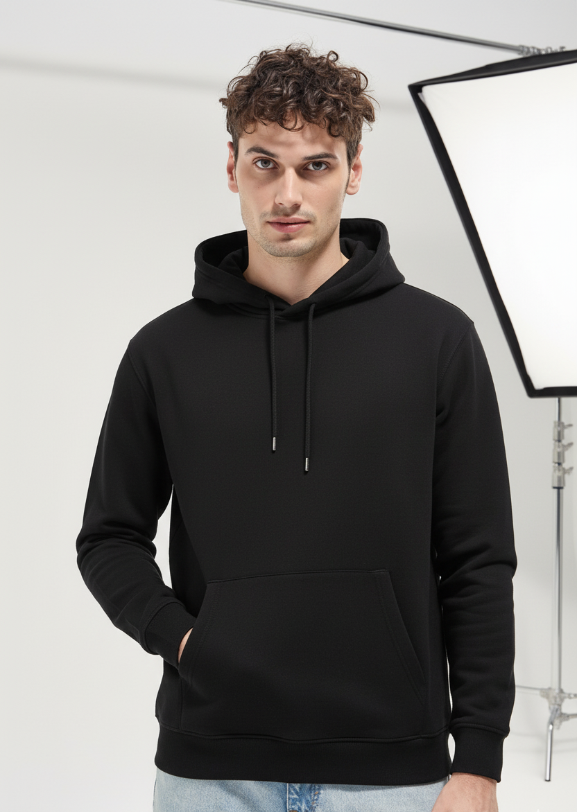 Hoodie | Mason – Black