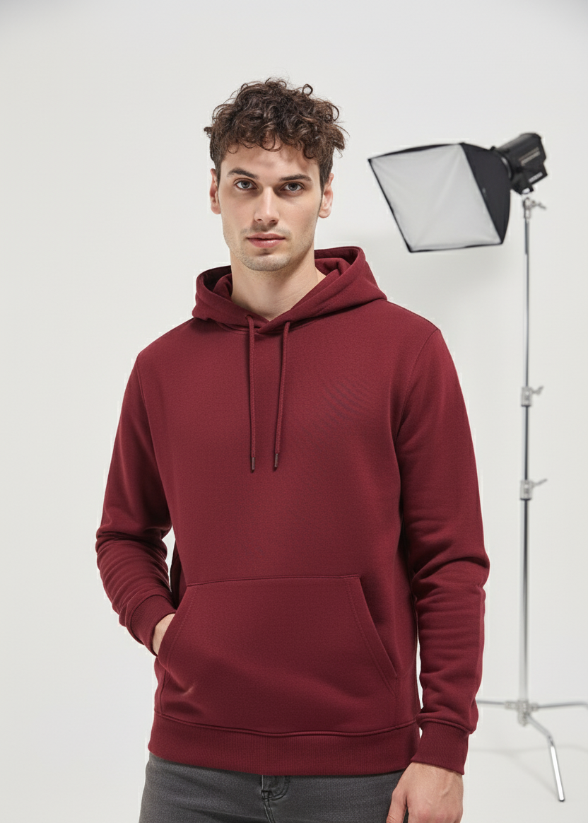 Hoodie | Daniel – Maroon