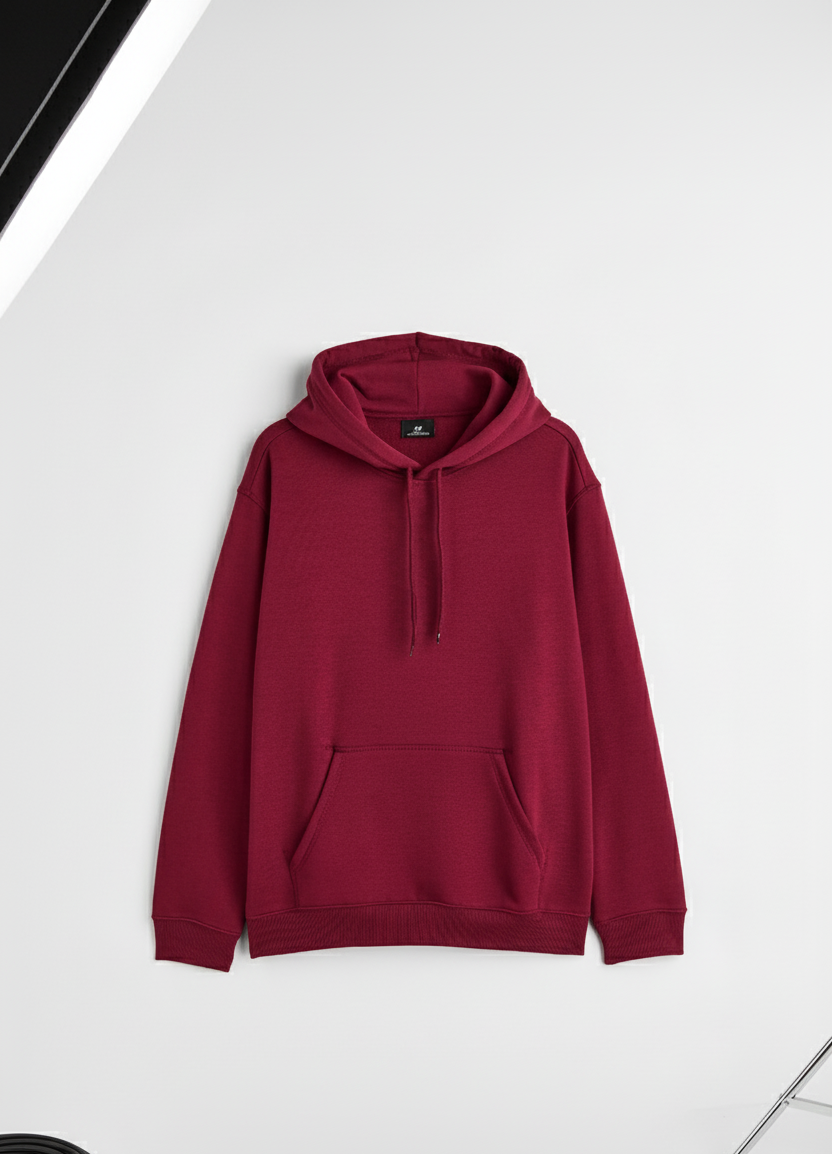 Hoodie | Aiden – Maroon